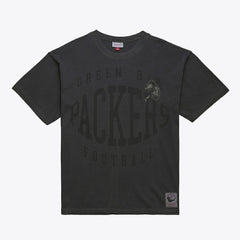 Green Bay Packers Downtown Collection Premium Vintage Logo T-Shirt Black