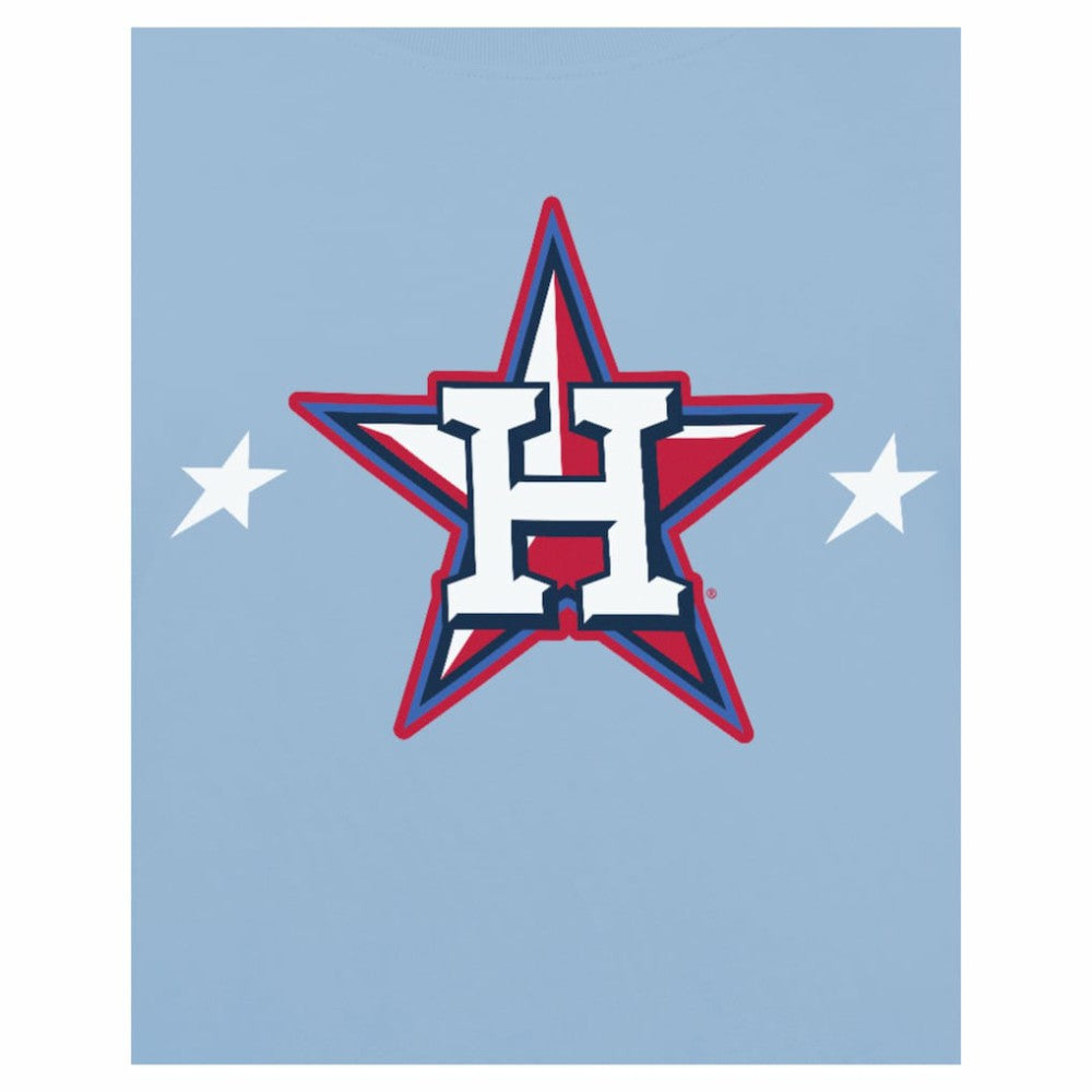 Houston Astros New Era 2025 MLB All-Star Game Workout T-Shirt - Light Blue T-shirts