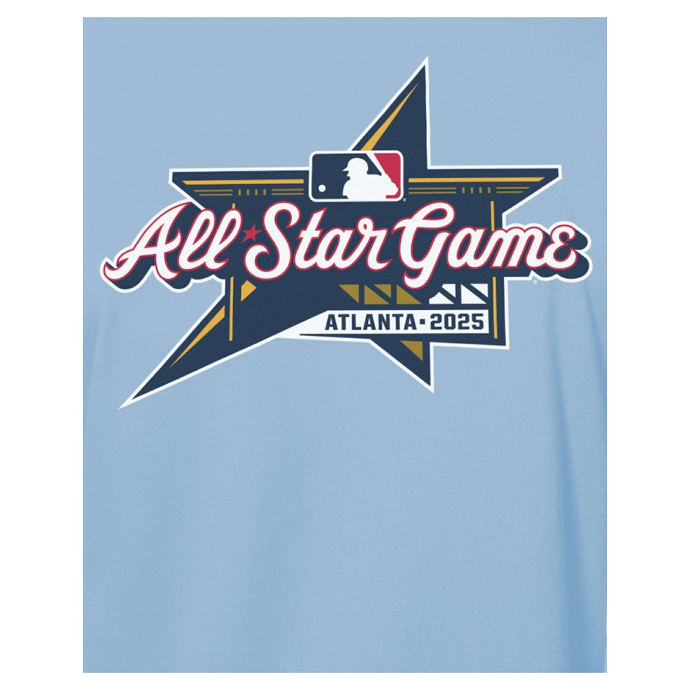 Cleveland Guardians New Era 2025 MLB All-Star Game Workout T-Shirt - Light Blue T-shirts