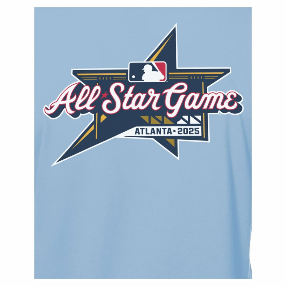 Texas Rangers New Era 2025 MLB All-Star Game Workout T-Shirt - Light Blue T-shirts