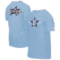 San Francisco Giants New Era 2025 MLB All-Star Game Workout T-Shirt - Light Blue T-shirts