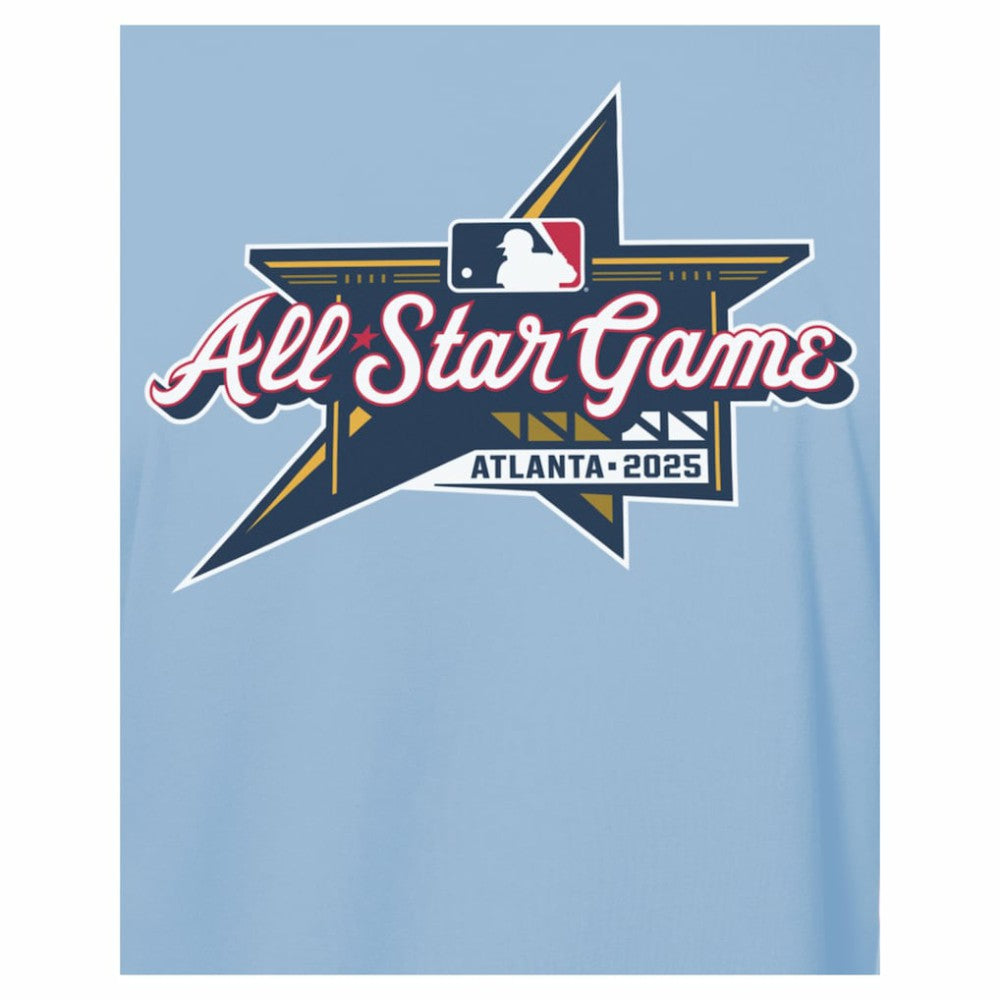 San Diego Padres New Era 2025 MLB All-Star Game Workout T-Shirt - Light Blue T-shirts