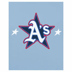 Athletics New Era 2025 MLB All-Star Game Workout T-Shirt - Light Blue T-shirts