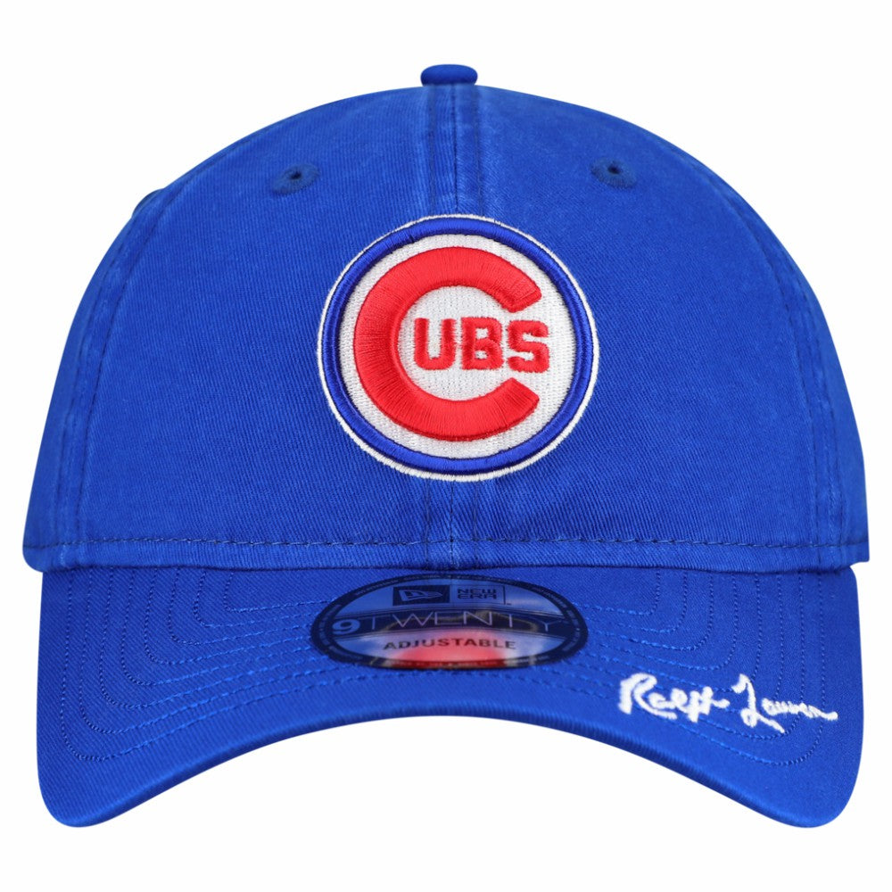 Chicago Cubs New Era Ralph Lauren x MLB 9TWENTY Adjustable Hat - Royal Hats