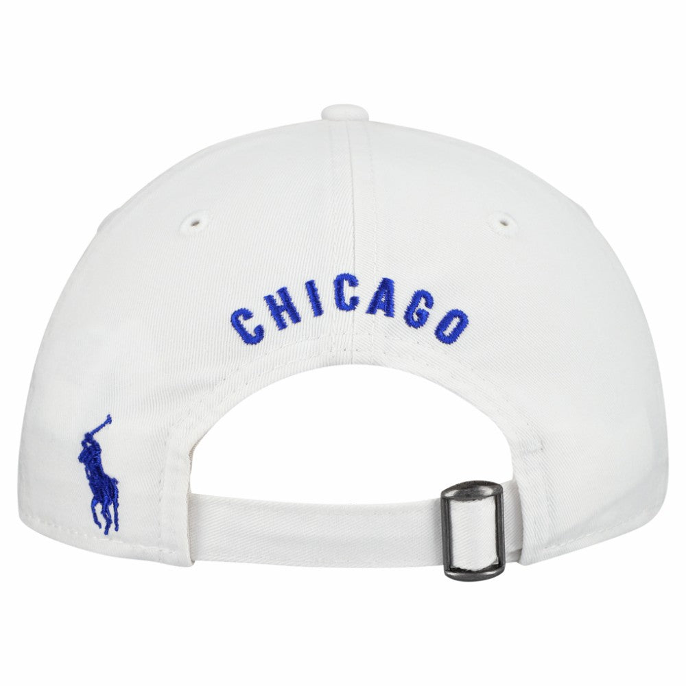 Chicago Cubs New Era Ralph Lauren x MLB 9TWENTY Adjustable Hat - White Hats