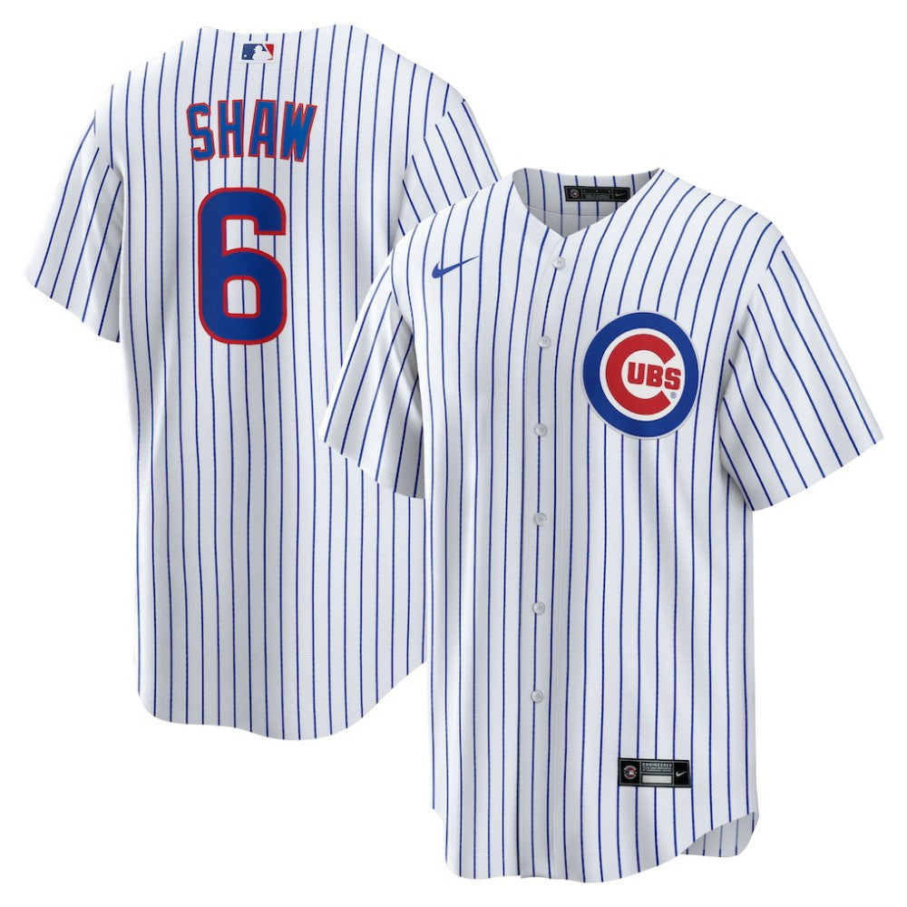 Matt Shaw Chicago Cubs Nike Home Replica Jersey - White Jerseys