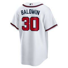Drake Baldwin Atlanta Braves Nike Home Replica Jersey - White Jerseys