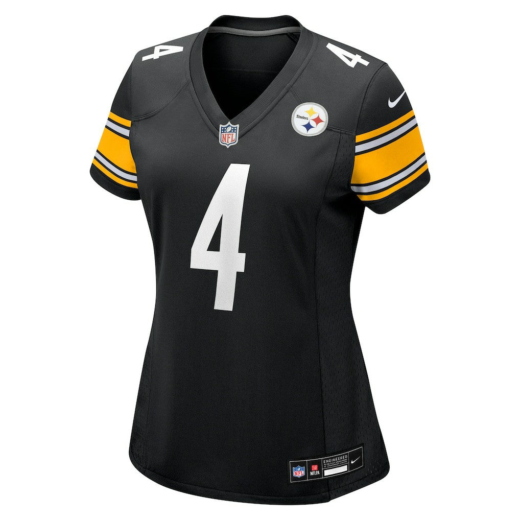 DK Metcalf Pittsburgh Steelers Women's Team Game Jersey Black
