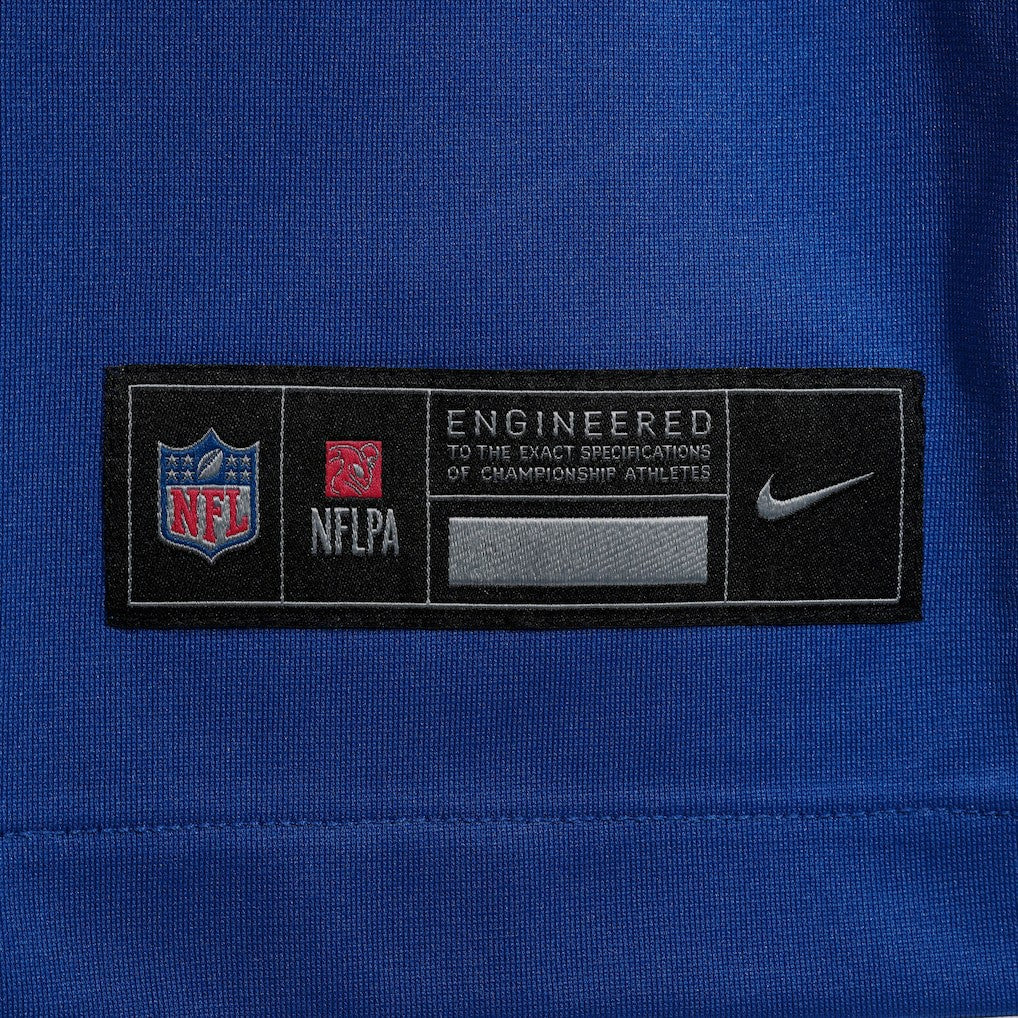Jaxson Dart New York Giants 2025 NFL Draft First Round Pick Game Jersey Royal