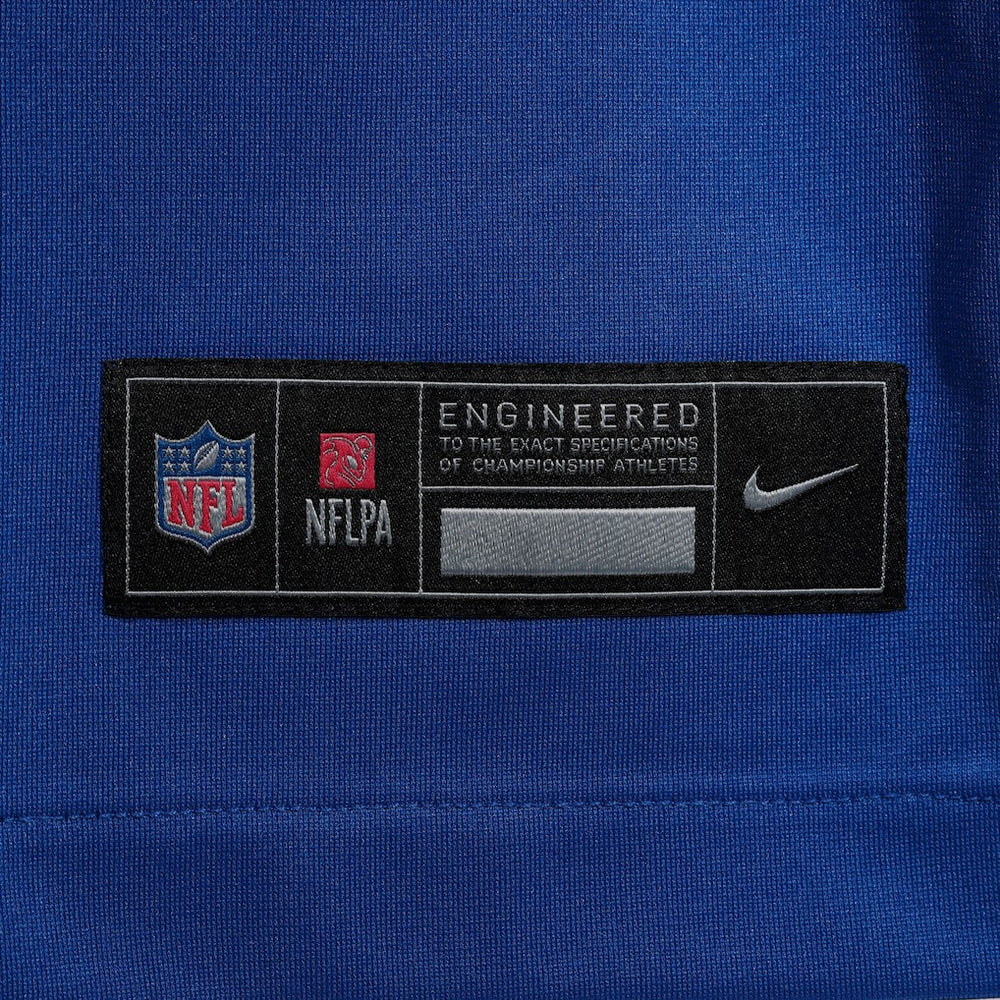 Jaxson Dart New York Giants 2025 NFL Draft First Round Pick Game Jersey Royal