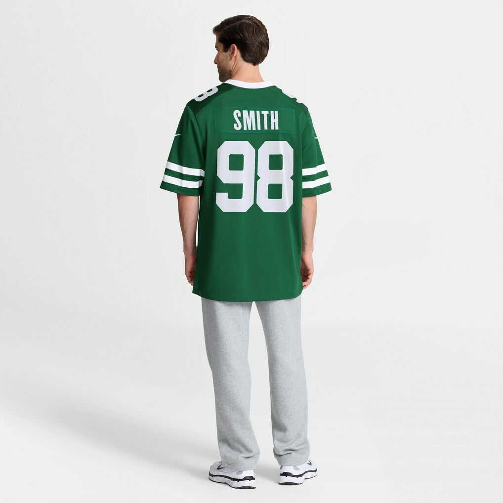 Mazi Smith New York Jets Team Game Jersey Legacy Green