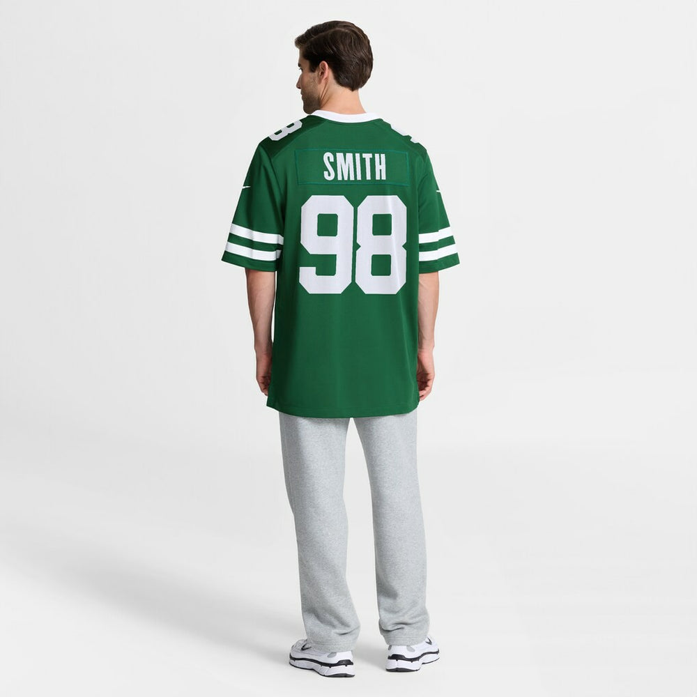 Mazi Smith New York Jets Team Game Jersey Legacy Green