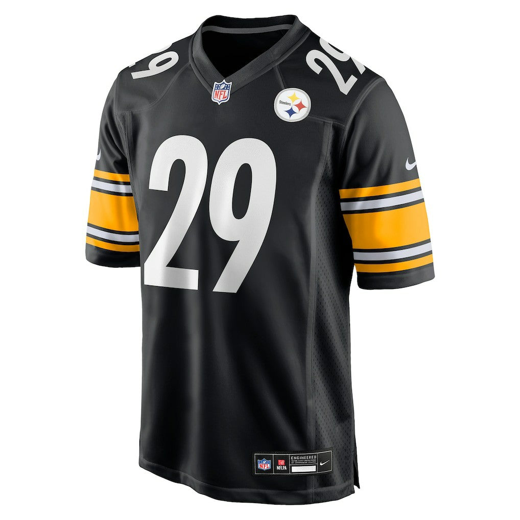 Kyle Dugger Pittsburgh Steelers Team Game Jersey Black