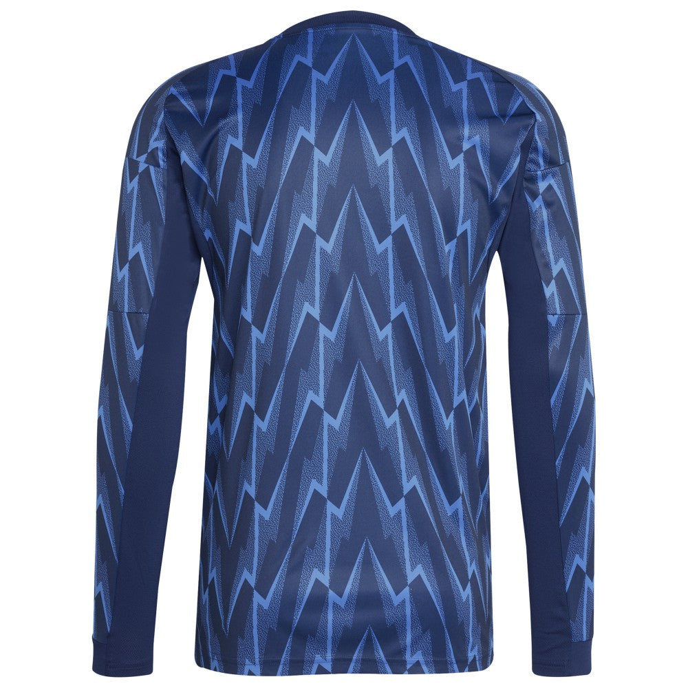 Arsenal 2025/26 Away Replica Long Sleeve Jersey Blue