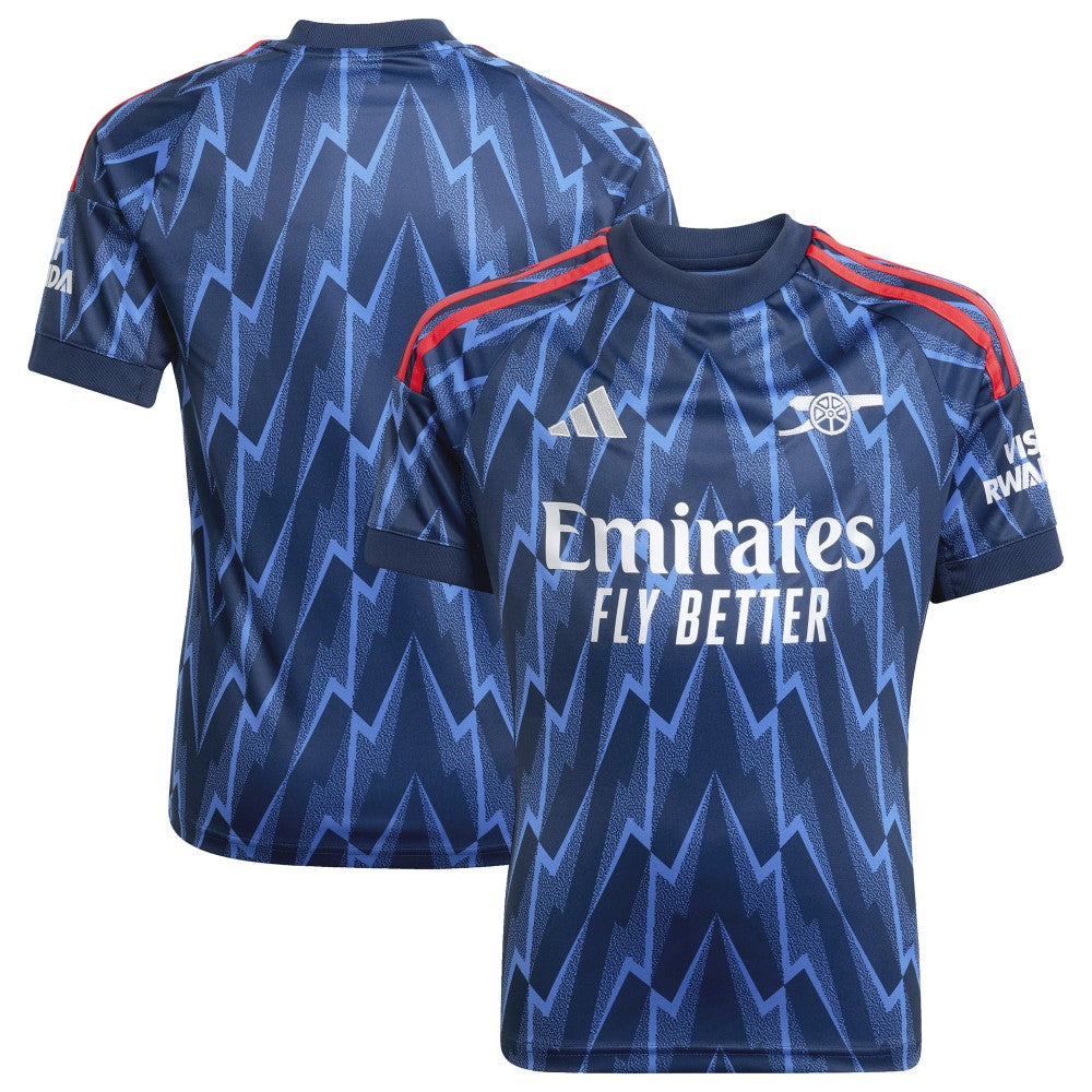 Arsenal Youth 2025/26 Away Replica Jersey Blue