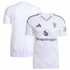 Manchester United 2025/26 Away Replica Jersey White
