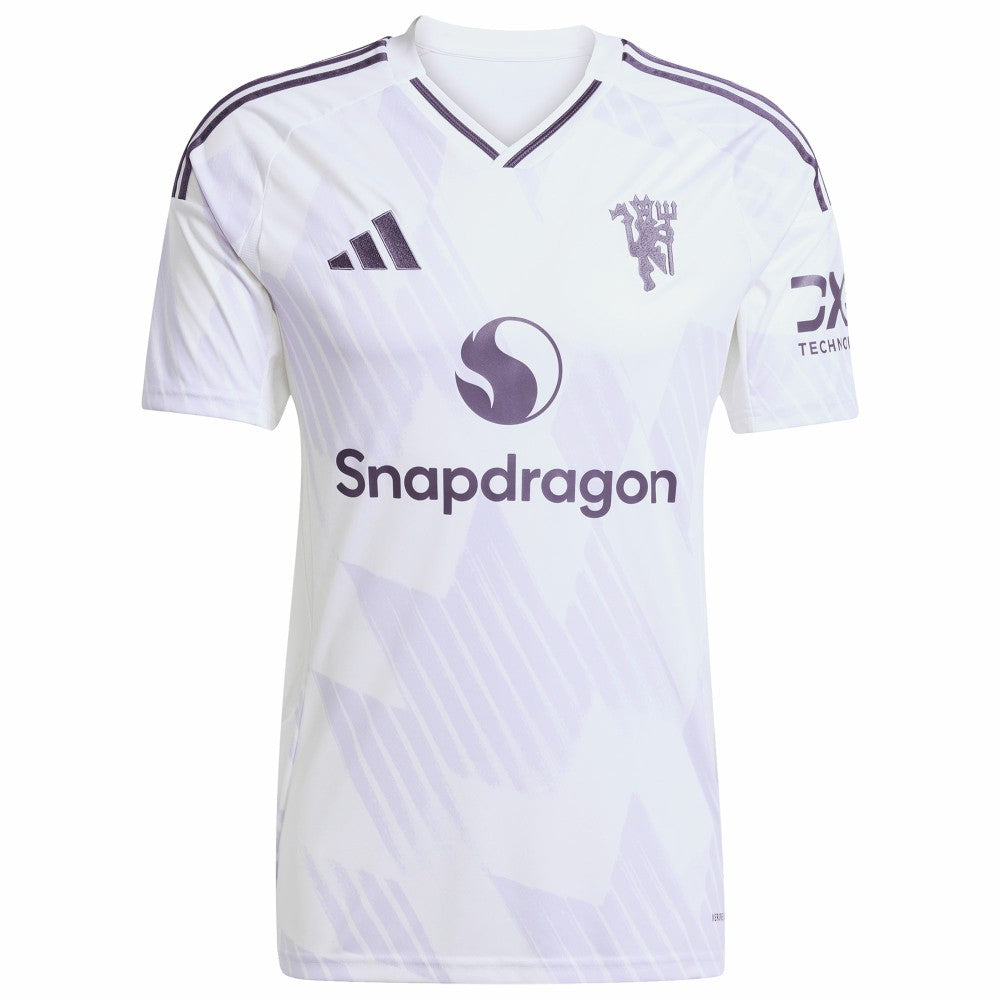 Manchester United 2025/26 Away Replica Jersey White