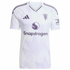 Manchester United 2025/26 Away Replica Jersey White