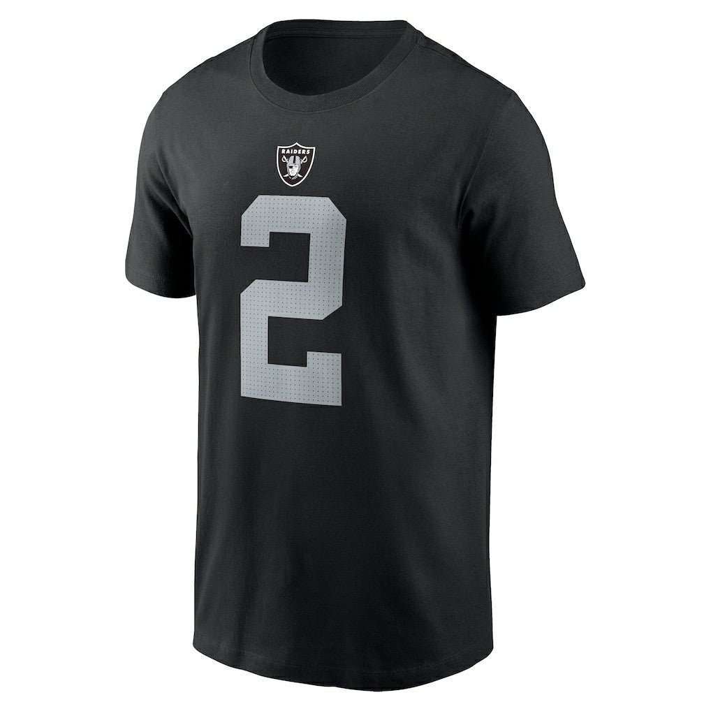 Ashton Jeanty Las Vegas Raiders Name & Number T-Shirt Black