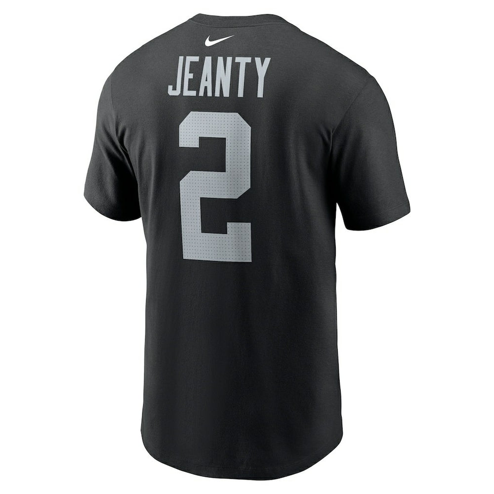 Ashton Jeanty Las Vegas Raiders Name & Number T-Shirt Black