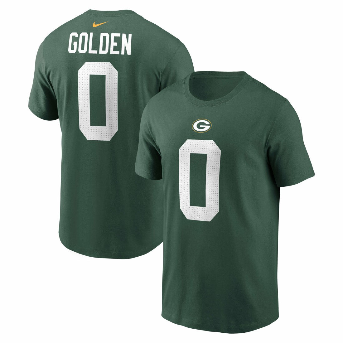 Green Bay Packers 2025 NFL Draft First Round Pick No. 23 Name & Number T-Shirt Green