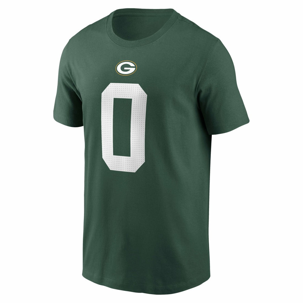 Green Bay Packers 2025 NFL Draft First Round Pick No. 23 Name & Number T-Shirt Green