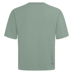 Milwaukee Brewers Levelwear Crossway Oversized Luxe Signature Knit T-Shirt - Green T-shirts