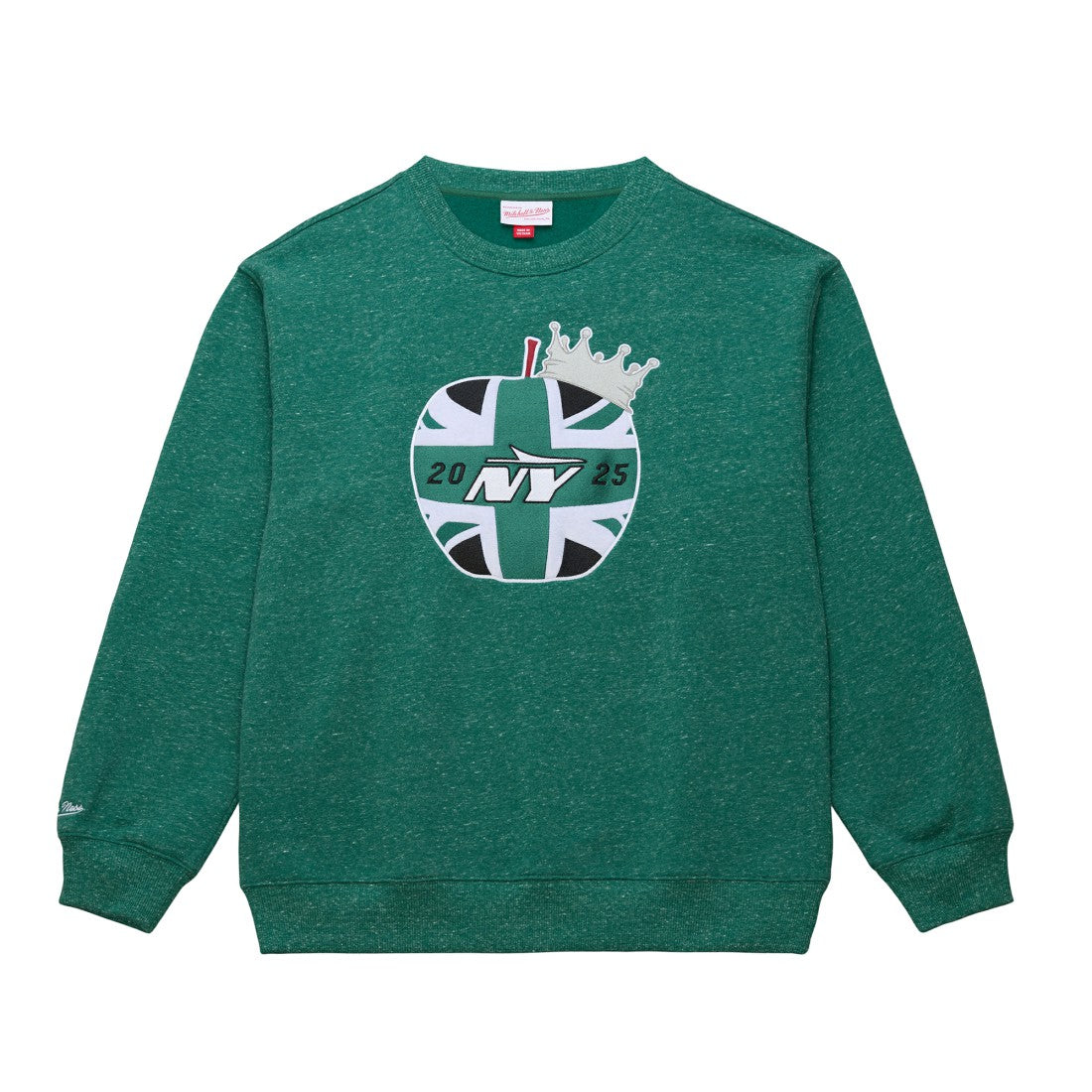 New York Jets Jets In London Throw It Back Fleece Sweatshirt Green