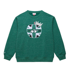 New York Jets Jets In London Throw It Back Fleece Sweatshirt Green