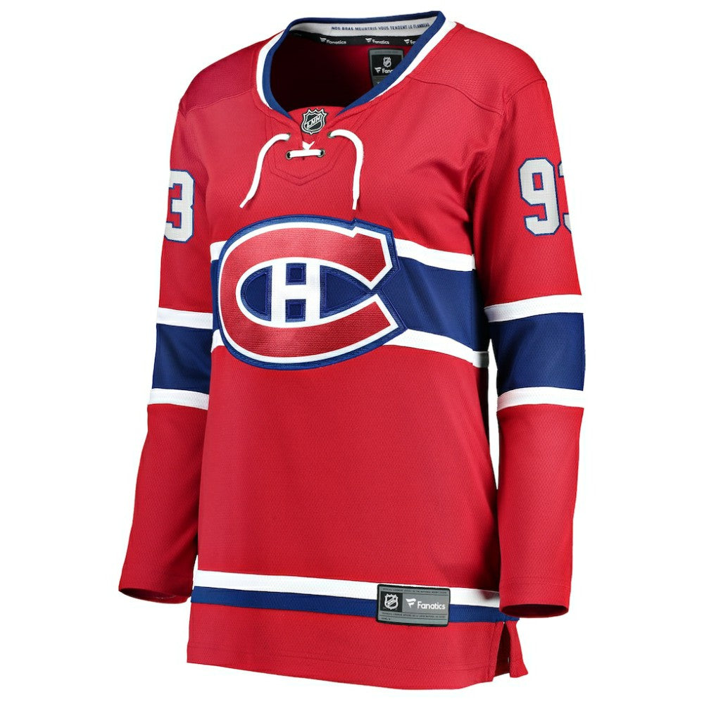 NHL Ivan Demidov Montreal Canadiens Fanatics Women's Home Breakaway Player Jersey - Red