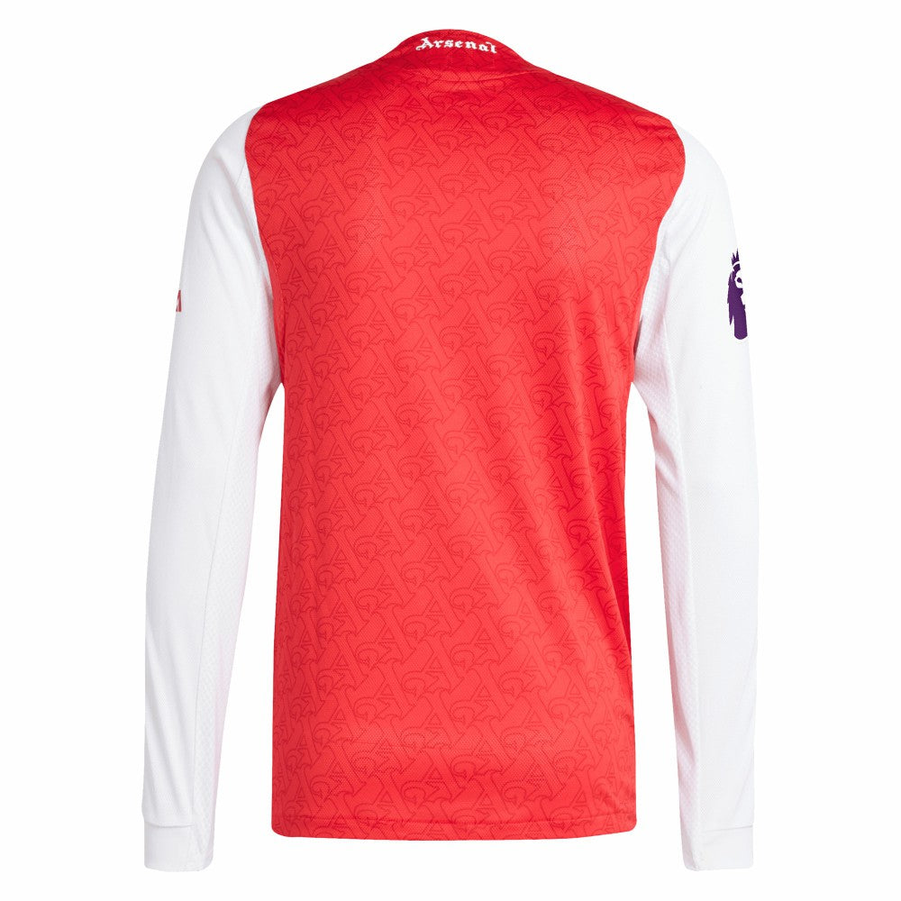 Arsenal 2025/26 Home Long Sleeve Jersey Red