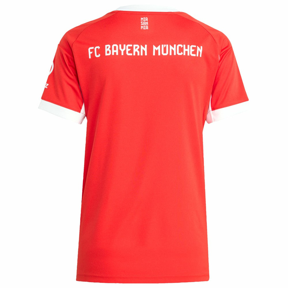 Bayern Munich Women's 2025/26 Home Replica Jersey Red