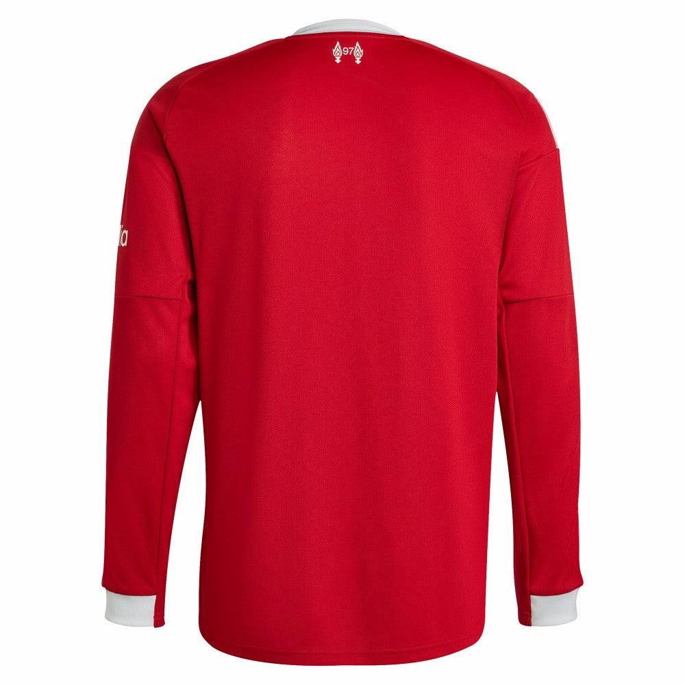 Liverpool 2025/26 Home Replica Long Sleeve Jersey Red