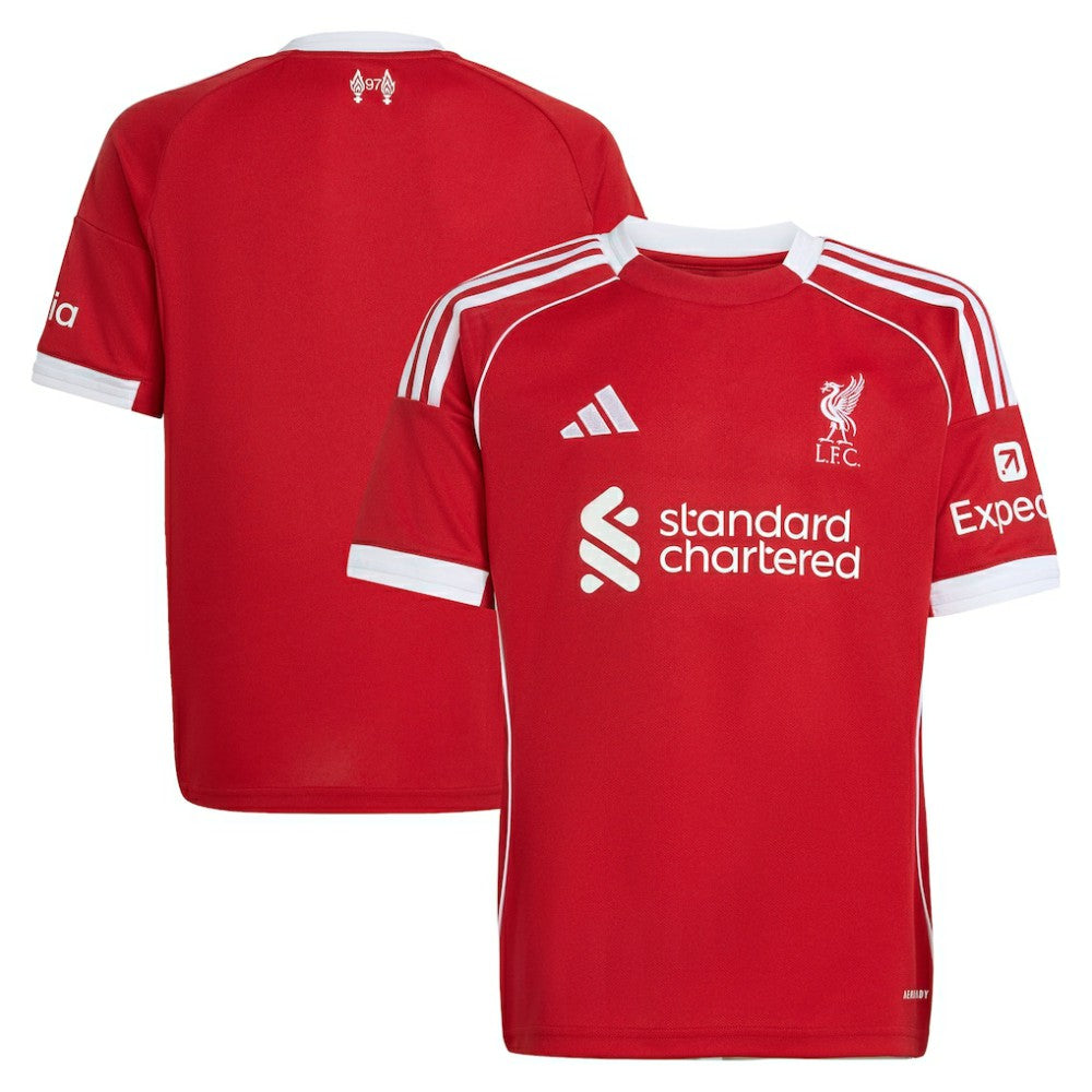 Liverpool Youth 2025/26 Home Replica Jersey Red