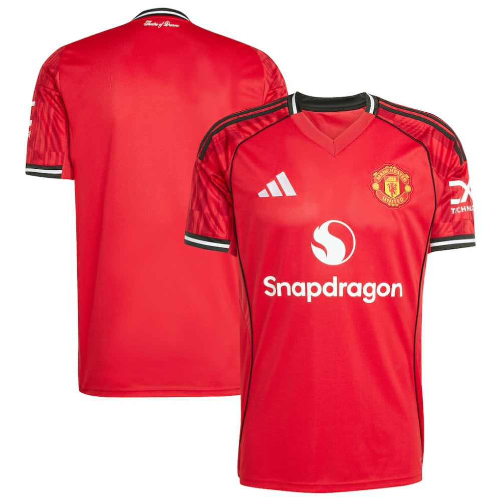 Manchester United Home 2025/26 Replica Jersey Red