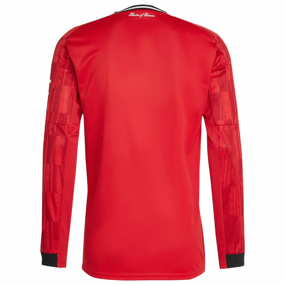 Manchester United Home 2025/26 Replica Long Sleeve Jersey Red