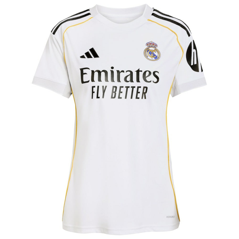 Real Madrid Women's 2025/26 Home Replica Jersey White