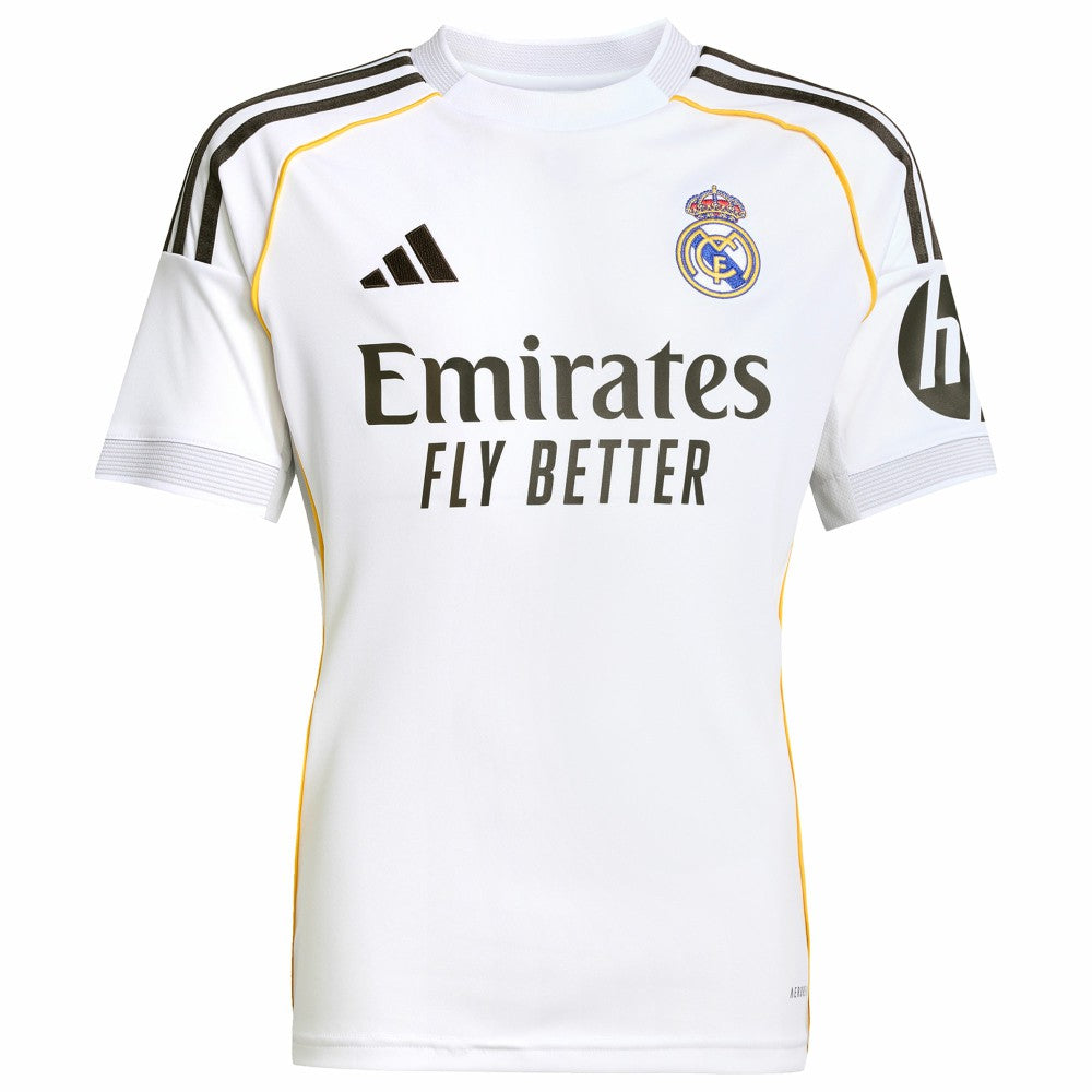 Real Madrid Youth 2025/26 Home Replica Jersey White