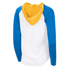 NHL St. Louis Blues G-III 4Her by Carl Banks Women's MVP Hooded Long-Sleeve T-Shirt - White