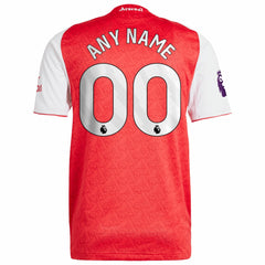 Arsenal 2025/26 Home Custom Jersey Red