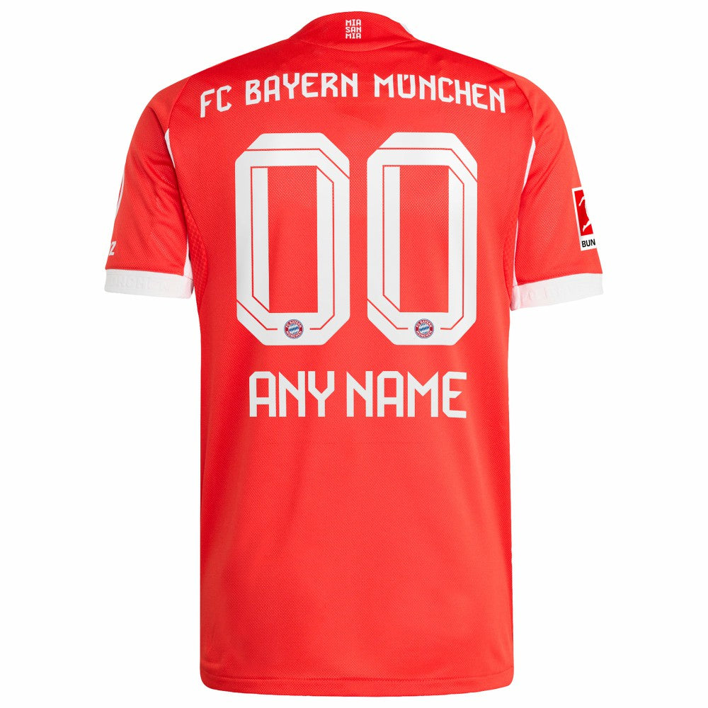 Bayern Munich 2025/26 Home Custom Jersey Red shop
