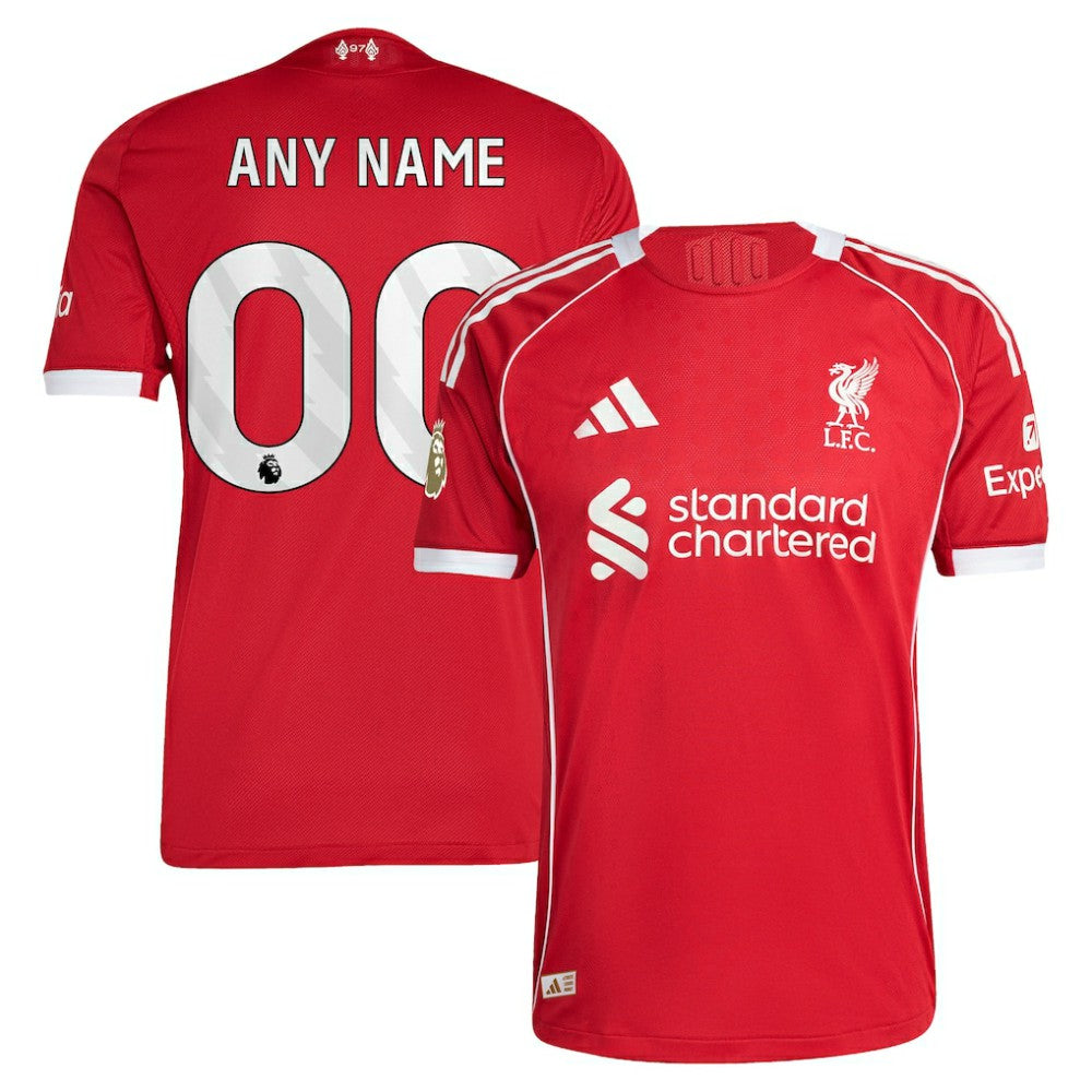 Liverpool 2025/26 Home Custom Jersey Red