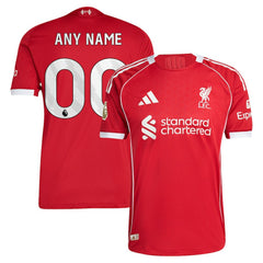 Liverpool 2025/26 Home Custom Jersey Red