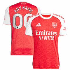 Arsenal 2025/26 Home Replica Custom Jersey Red