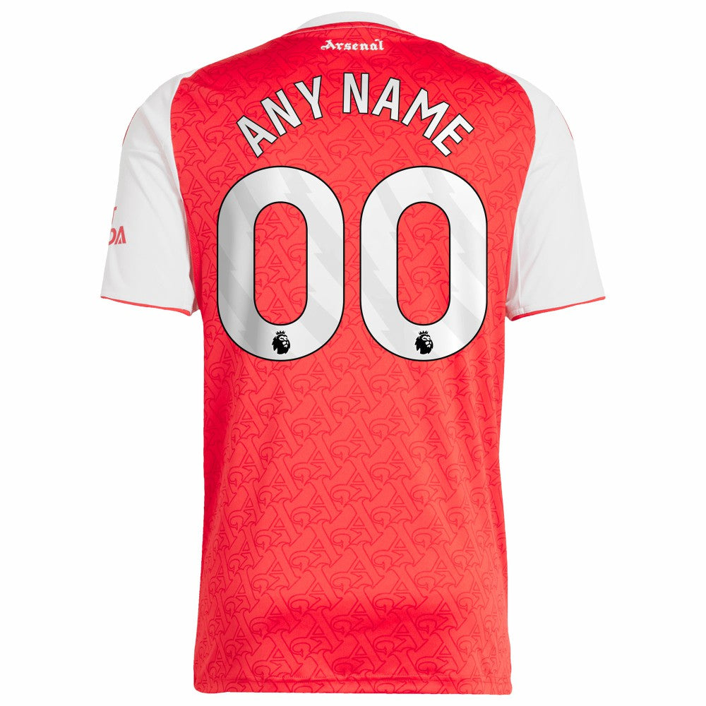Arsenal 2025/26 Home Replica Custom Jersey Red