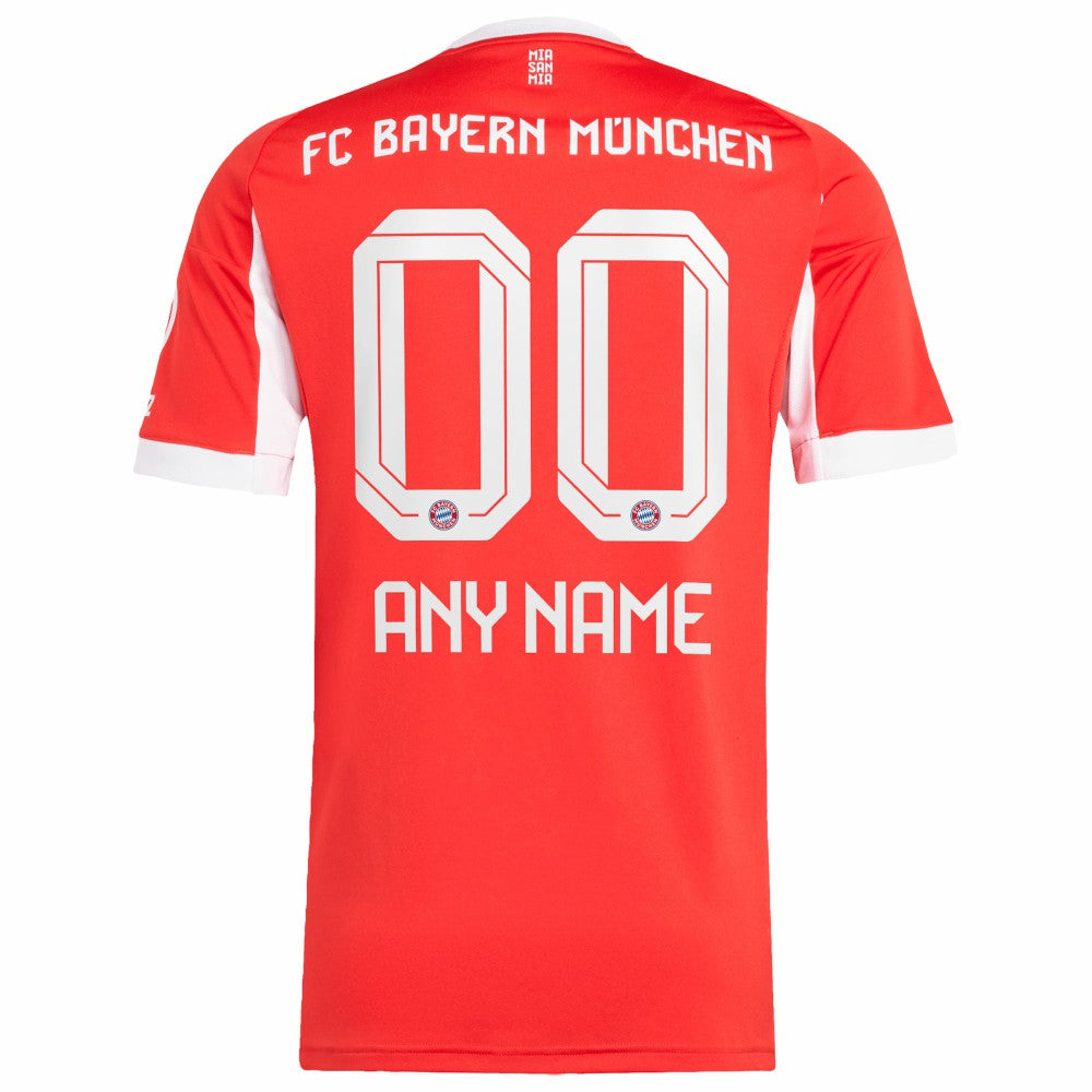 Bayern Munich 2025/26 Home Replica Custom Jersey Red
