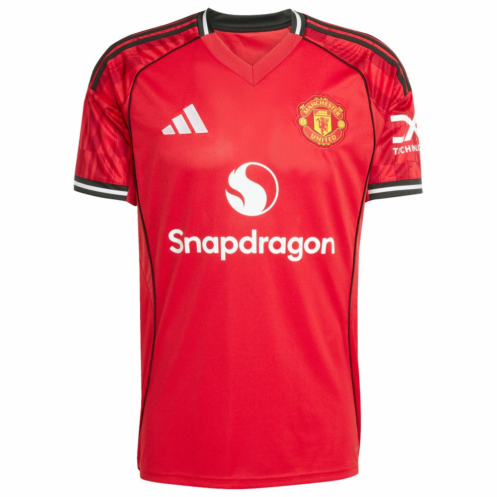 Manchester United Home 2025/26 Custom Replica Jersey Red