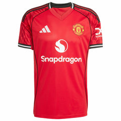 Manchester United Home 2025/26 Custom Replica Jersey Red