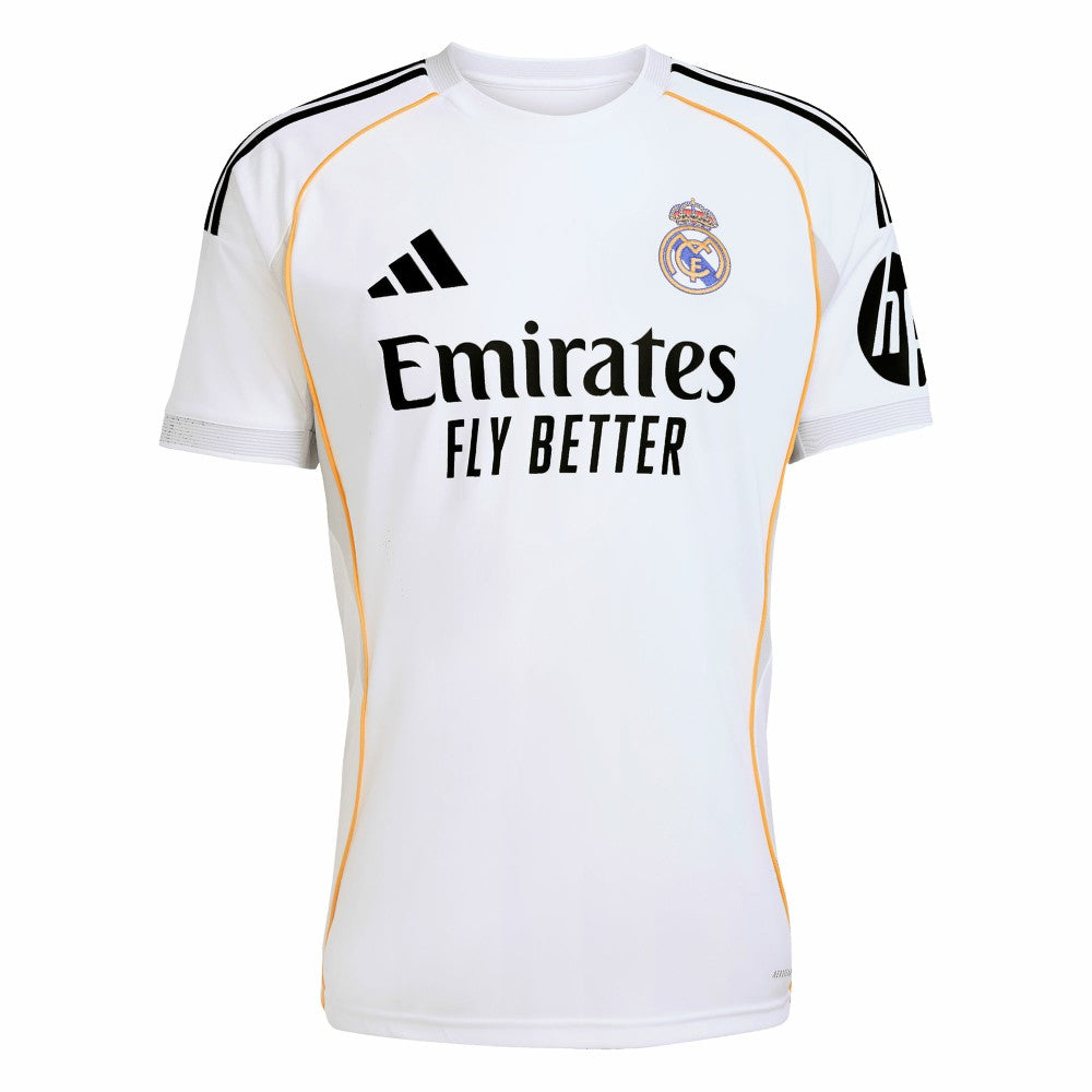 Real Madrid 2025/26 Home Replica Custom Jersey White