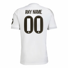 Real Madrid 2025/26 Home Replica Custom Jersey White